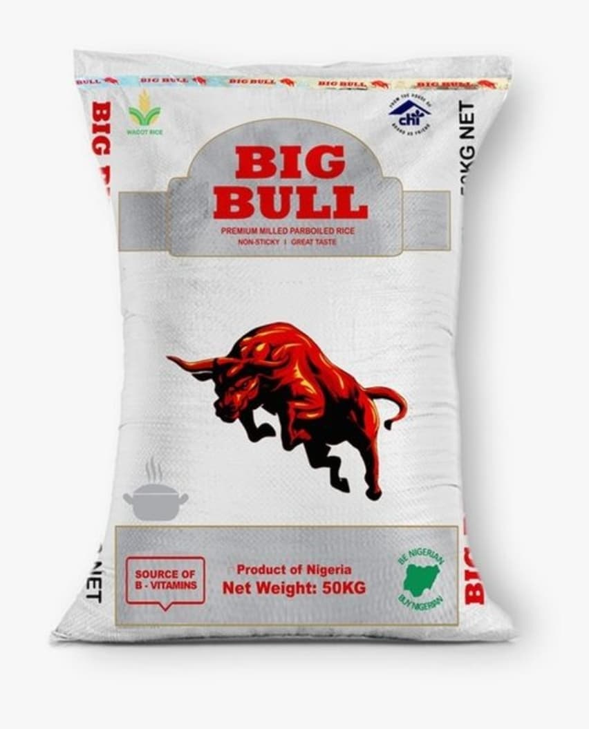 Big Bull Rice 50Kg